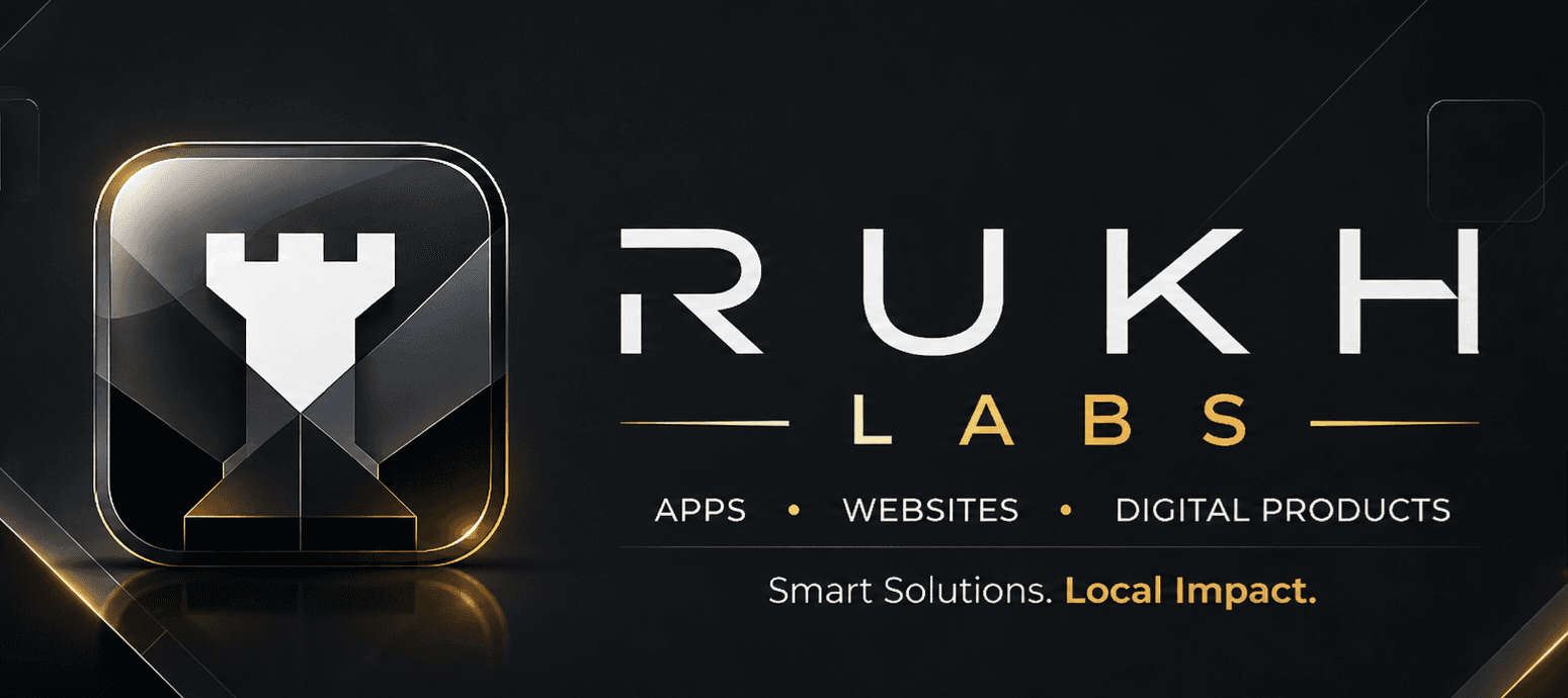 Rukh Labs — Apps, Websites, Digital Products. Smart Solutions. Local Impact.
